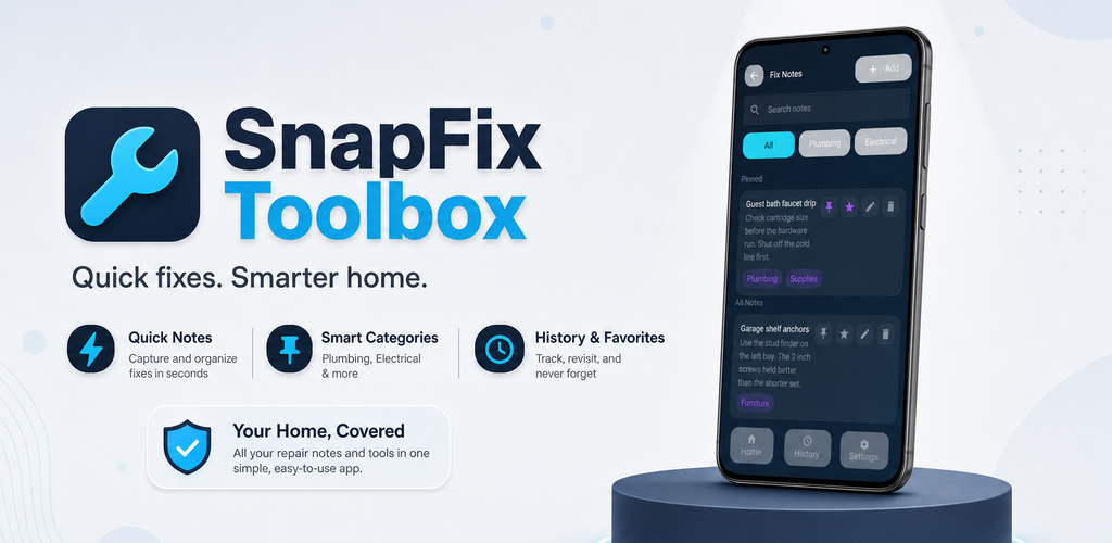 SnapFix Toolbox promotional banner
